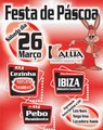 Rancho Kalua - Cartaz de Páscoa 2005 vermelho
